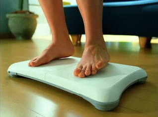 Nintendo Wii Fit Board in Action