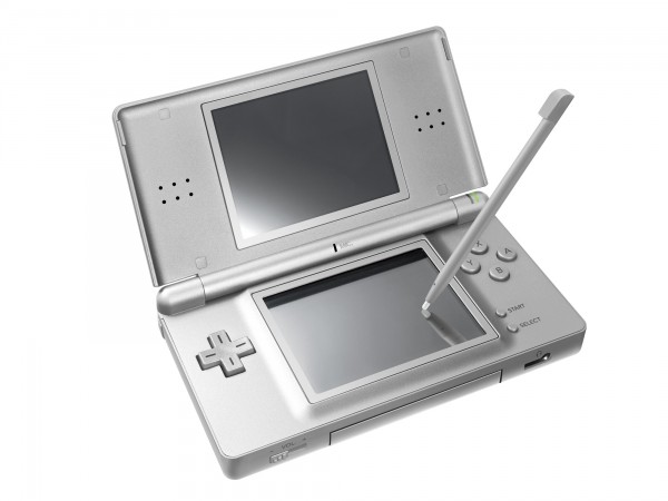 Silver Metallic Nintendo DS Lite