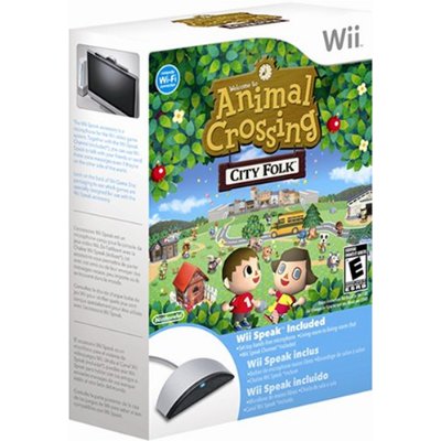 Animal Crossing: City Folk Wii Speak Bundle Cover Art