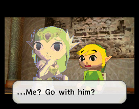 Zelda Go with Link?