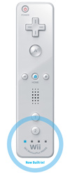 White Wiimote Plus w/ Motion Plus