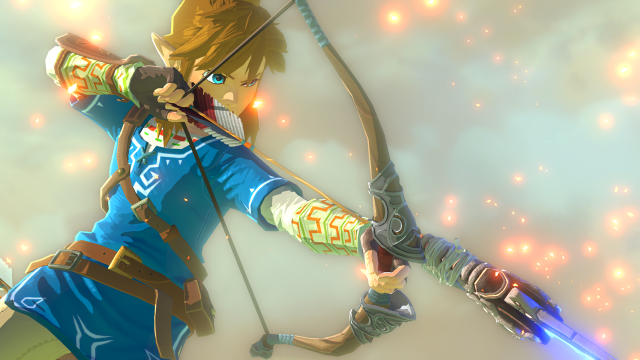 Zelda_WiiU_Link_Firing_Explosive_Arrow