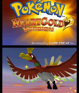 Pokemon HeartGold Title Screen