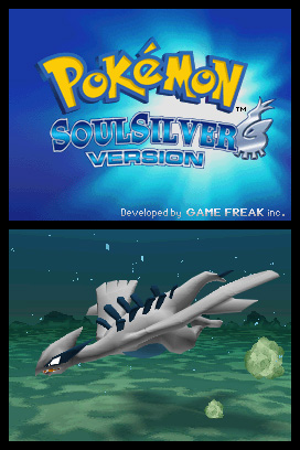 Pokemon SoulSilver Title Screen