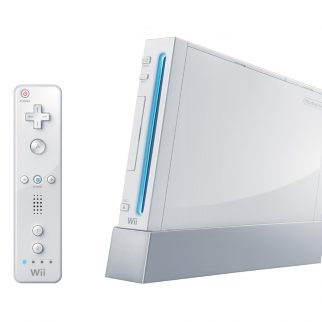 Nintendo Wii with Nintendo Wiimote