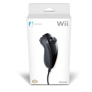 Nintendo Wii Ninja Black Nunchuck Add-on