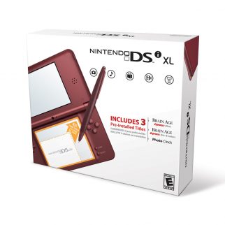 Nintendo DSi Burgandy Box Art