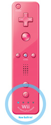 Pink Wiimote Plus w/ Motion Plus