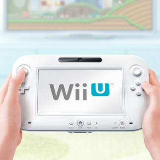 Nintendo Wii U Controller in hand