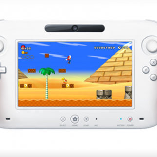 Nintendo Wii U Controller playing