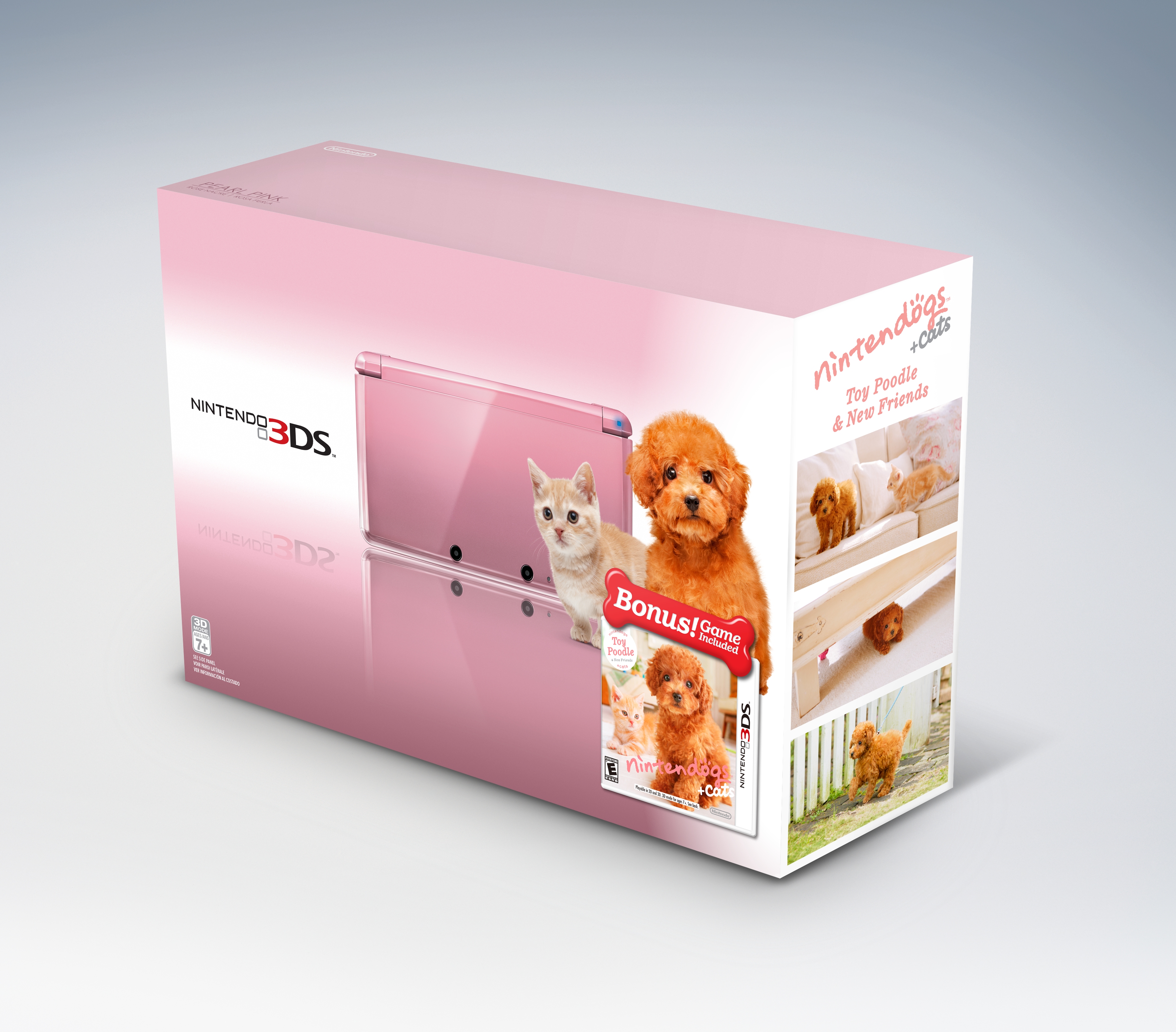 Pink Nintendo 3DS Toy Poodle Box Art