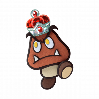 Paper Mario Sticker Star Goomba