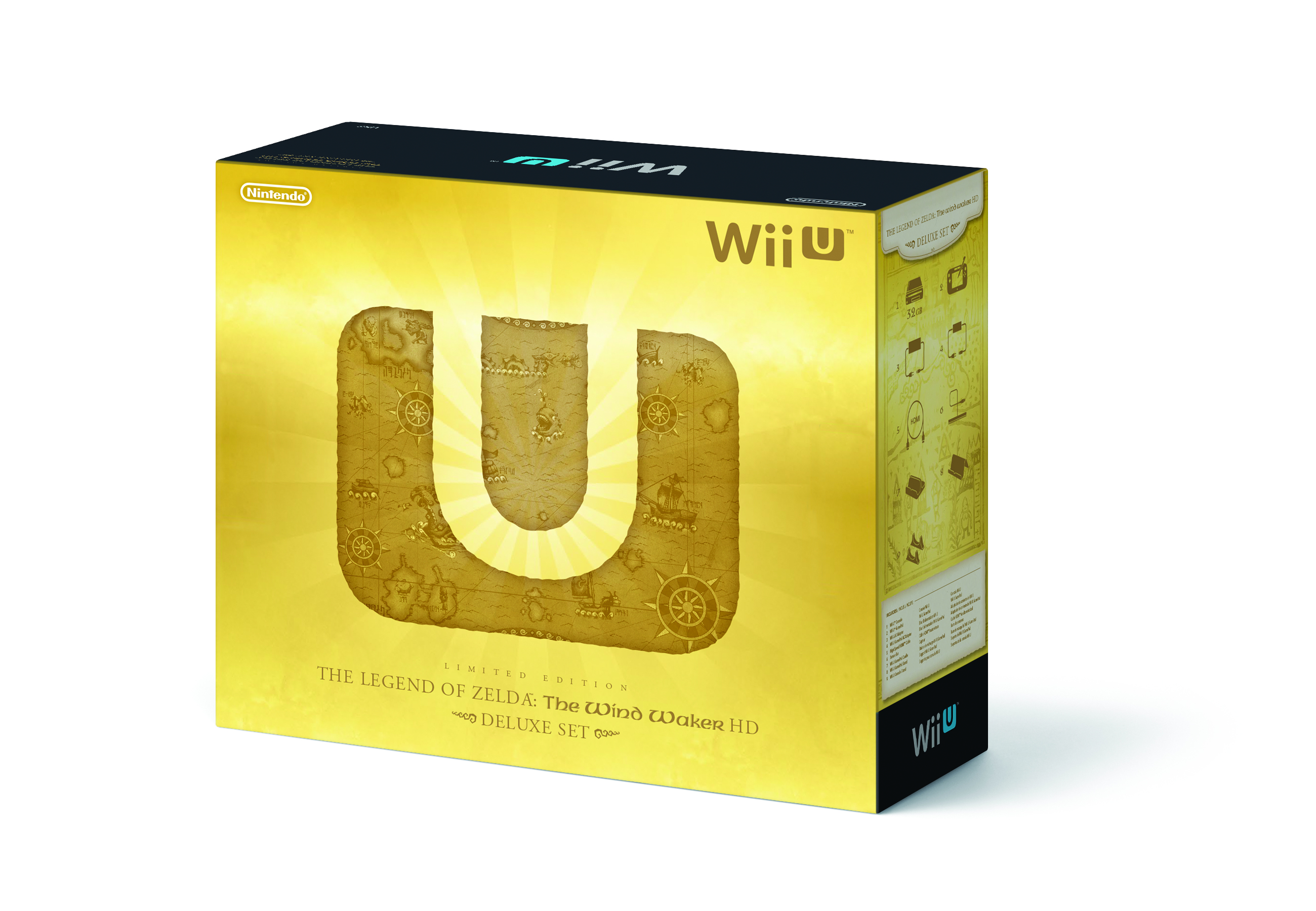 The Legend Of Zelda - The Wind Waker HD Wii U Box Art Cover by