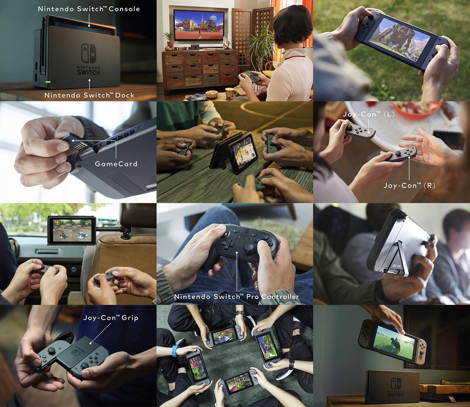 Nintendo Switch Collage