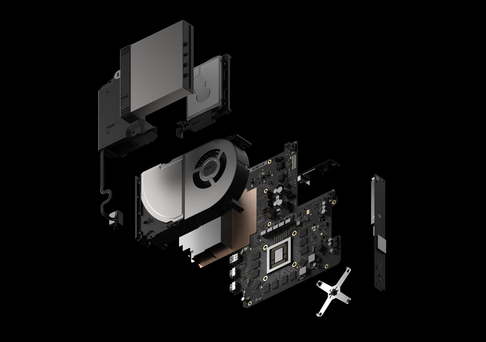 project scorpio xbox teardown render