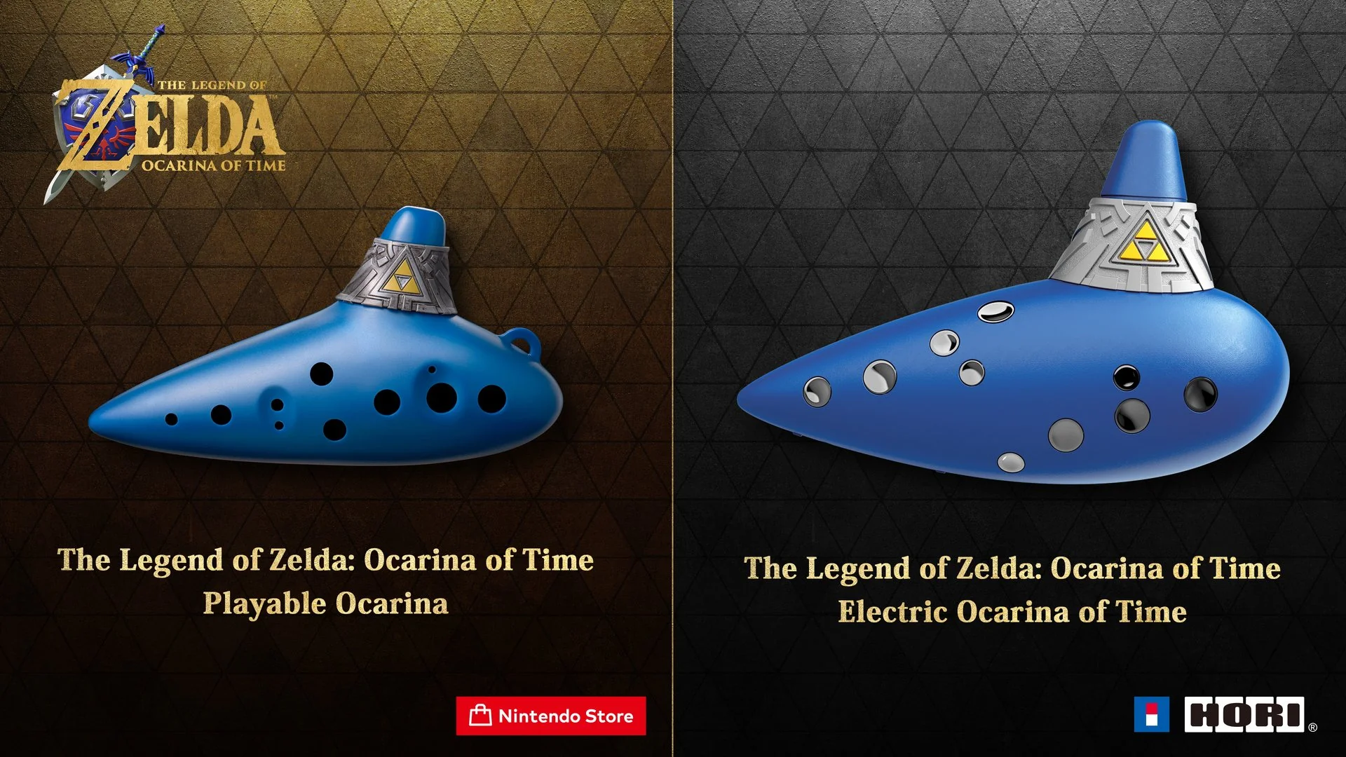 Playable Ocarina of Time and HORI Electric Ocarina of Time