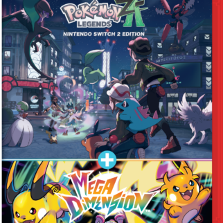 Pokémon Legends: Z-A Nintendo Switch 2 Edition and Mega Dimension physical bundle packshot