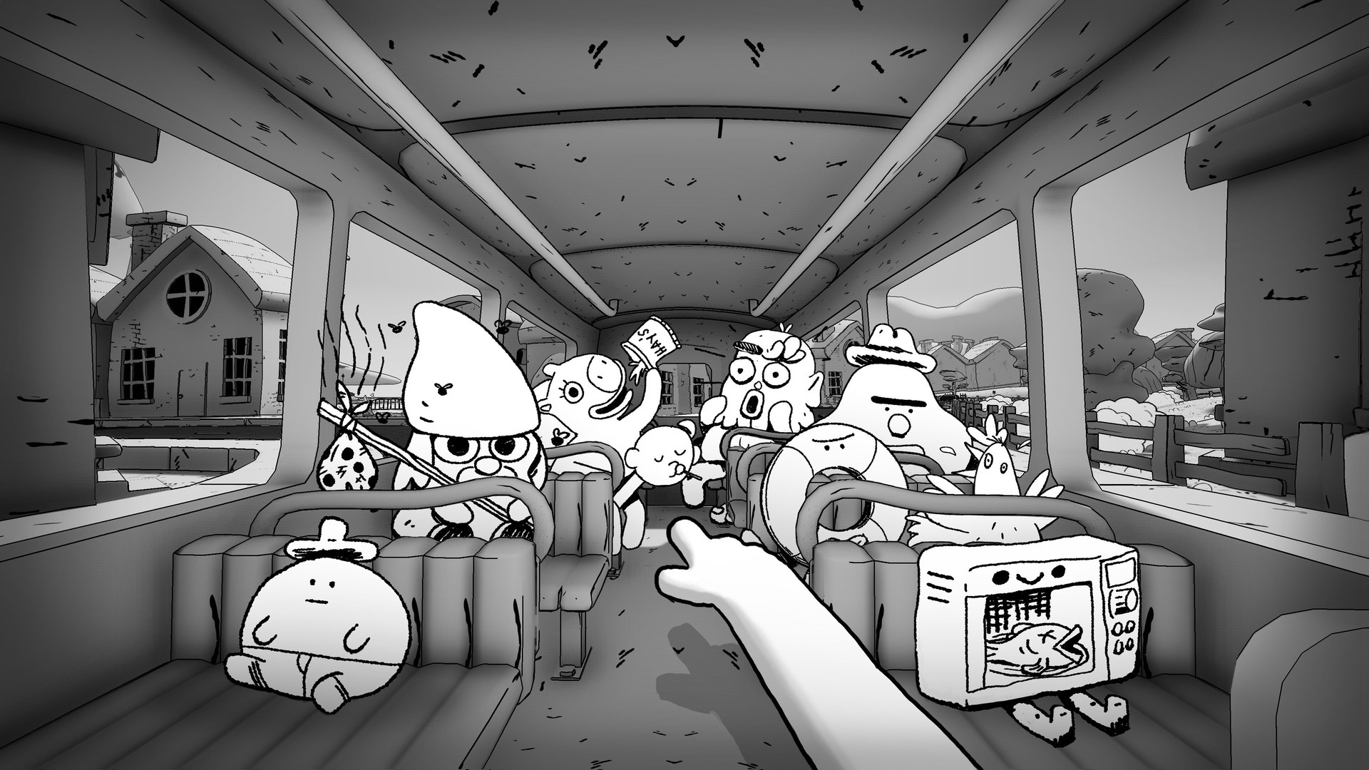 Double Fine’s Thank You Bus Driver Is Out Now on GOG and Steam for $4.99