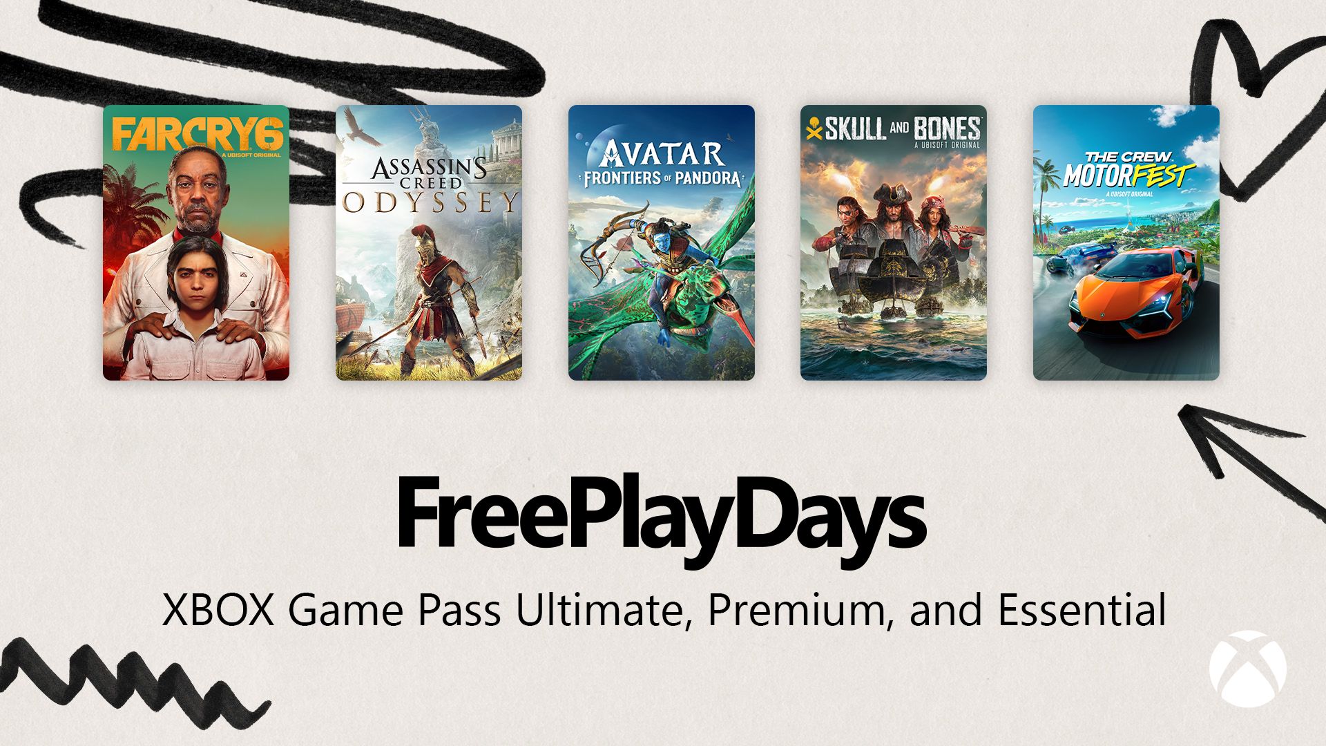 Xbox Free Play Days Puts Five Ubisoft Games Free Through Sunday